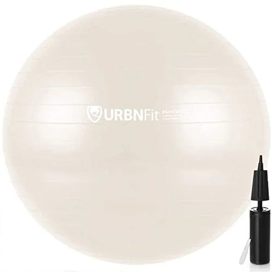 Exercise Ball (Multiple Sizes) for Fitness, Stability, Balance & Yoga Ball - Workout Guide & Quick Pump Included - anti Burst Professional Quality Design