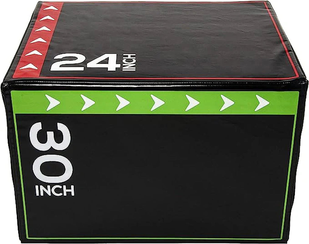 3-In-1 Plyo High Density Stackable Foam Plyometric Box